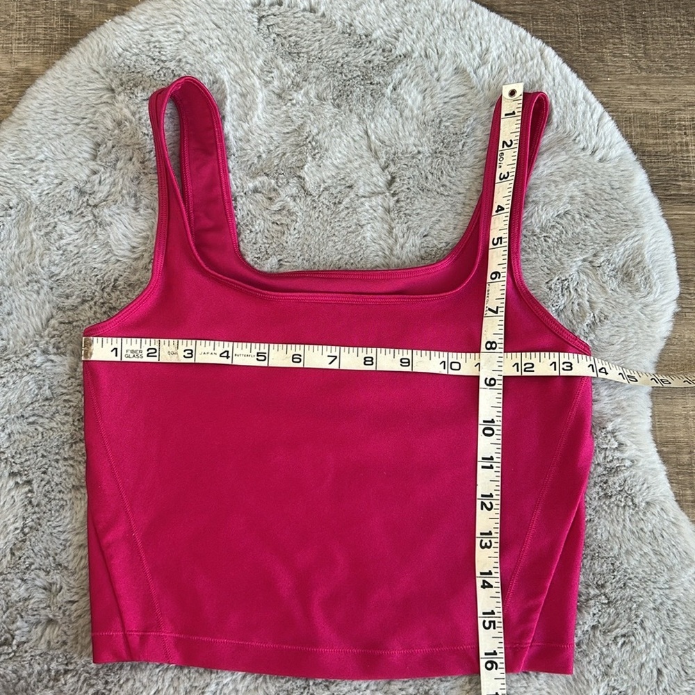 Athleta Shanti Shine Crop Tank Top XS - Picture 4 of 7